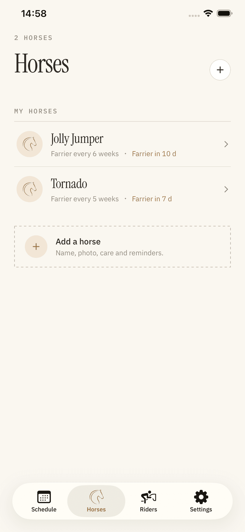 Horses